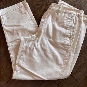 J. Crew women’s white Chinos